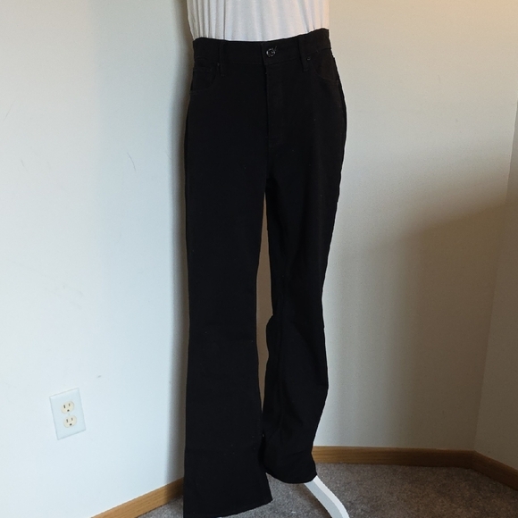 White House Black Market Denim - White House Black Market Black Flare Jeans